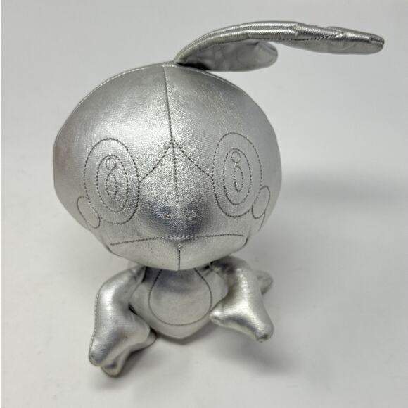 Pokémon Silver Sobble Plush 7” Jazwares Limited Collectible Metallic Anniversary - Picture 1 of 10